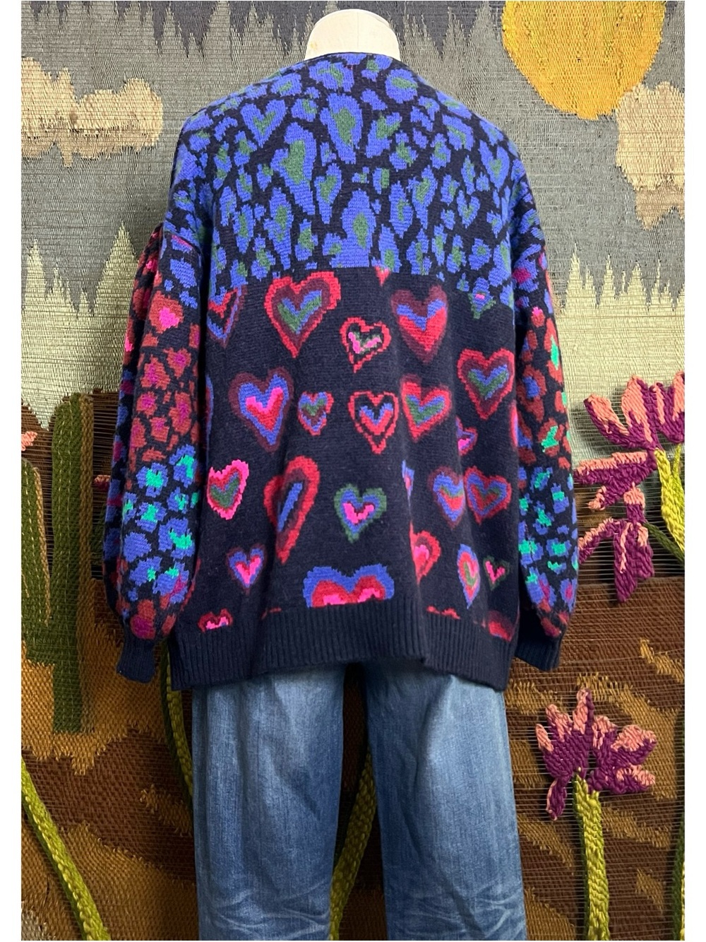 Farm Rio Heart Cardigan XS - Picture 11 of 16
